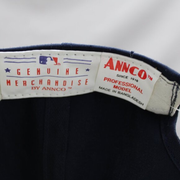 Atlanta Braves Hat (VTG) - Block Script by Annco - Adult Snapback (NWT) - Picture 10 of 10